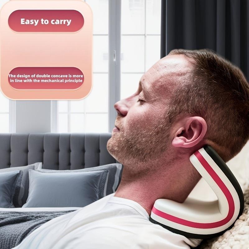 1개입 목 스트레칭 베개, 정형외과용 견인 베개, 목  - Neck Traction Pillow 리뷰 및 가격