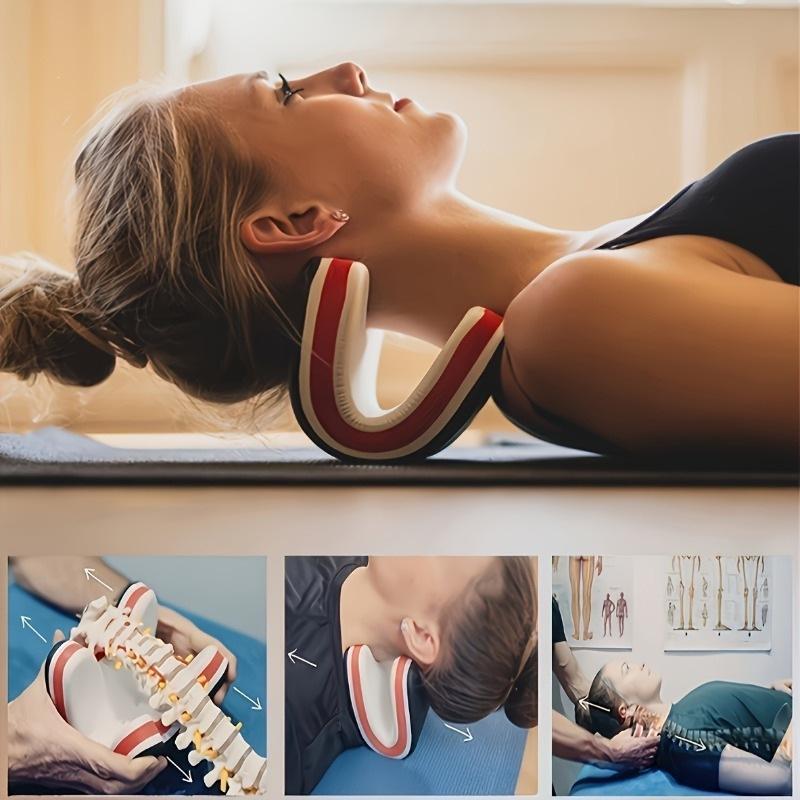 1개입 목 스트레칭 베개, 정형외과용 견인 베개, 목  - Neck Traction Pillow 리뷰 및 가격