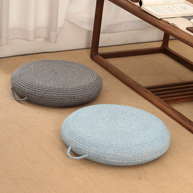 두꺼운 원형 바닥 쿠션, 단색 타타미 자푸, 명상 및  - Meditation Cushion Zafu 리뷰 및 가격