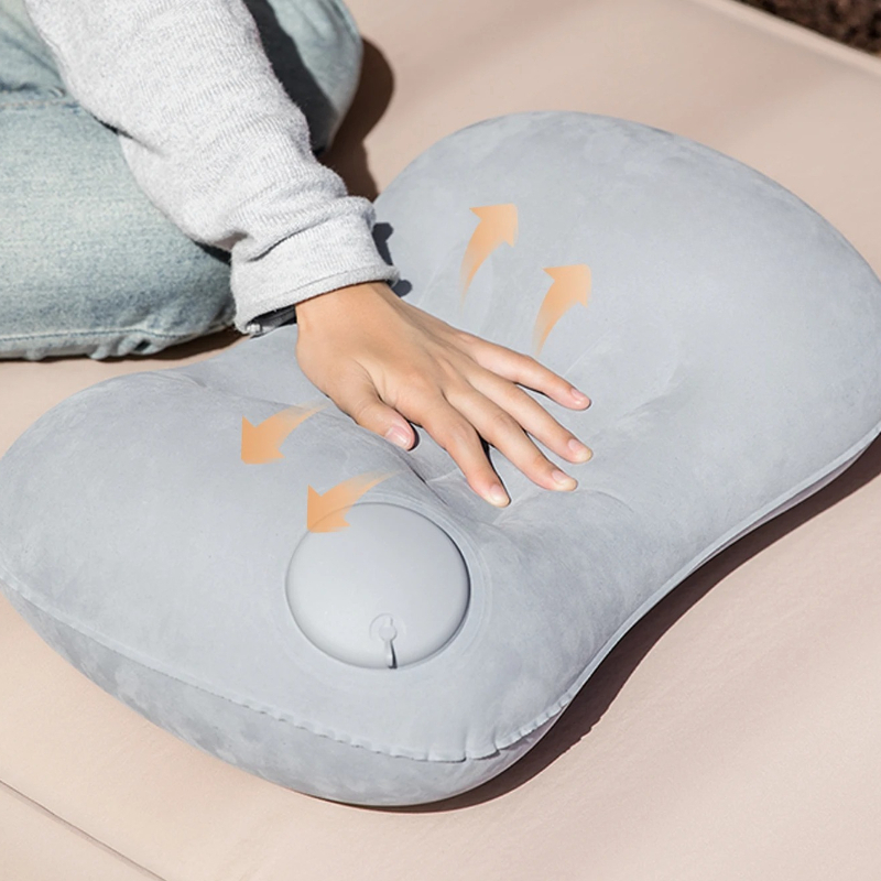 초경량 휴대용 캠핑 베개, 여행 하이킹 에어 수면 베개 - Neck Traction Pillow 리뷰 및 가격