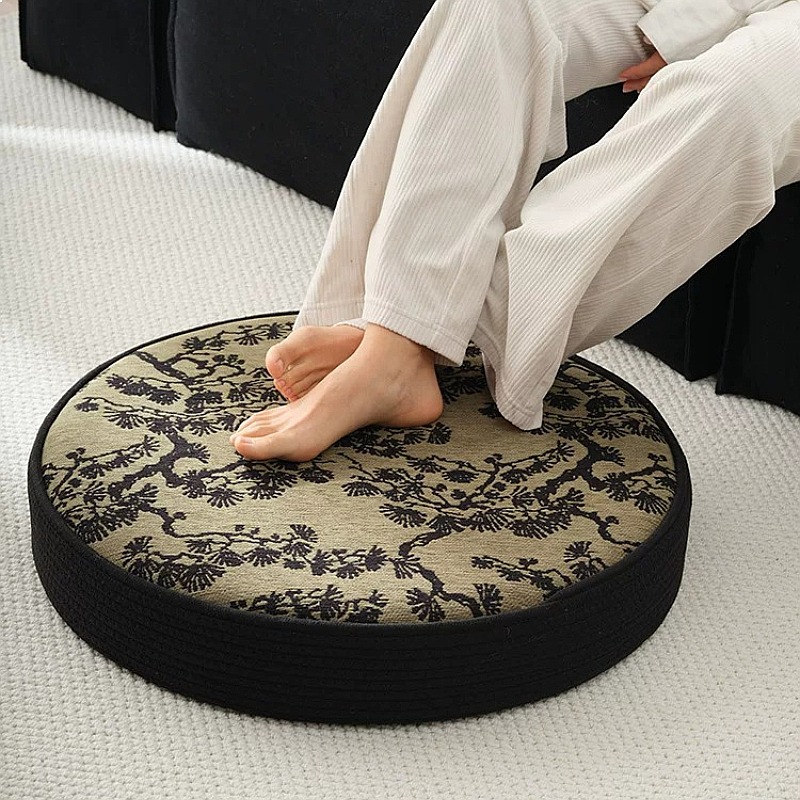 라운드 플로어 쿠션 미드 센추리 모던 다다미 매트 명상 - Meditation Cushion Zafu 리뷰 및 가격
