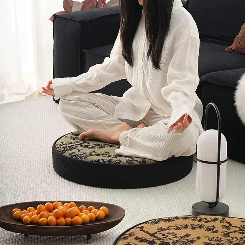 라운드 플로어 쿠션 미드 센추리 모던 다다미 매트 명상 - Meditation Cushion Zafu 리뷰 및 가격