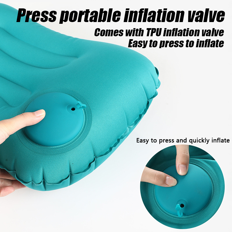 캠핑용 풍선 베개 휴대용 초경량 여행 하이킹 에어 수면 - Neck Traction Pillow 리뷰 및 가격